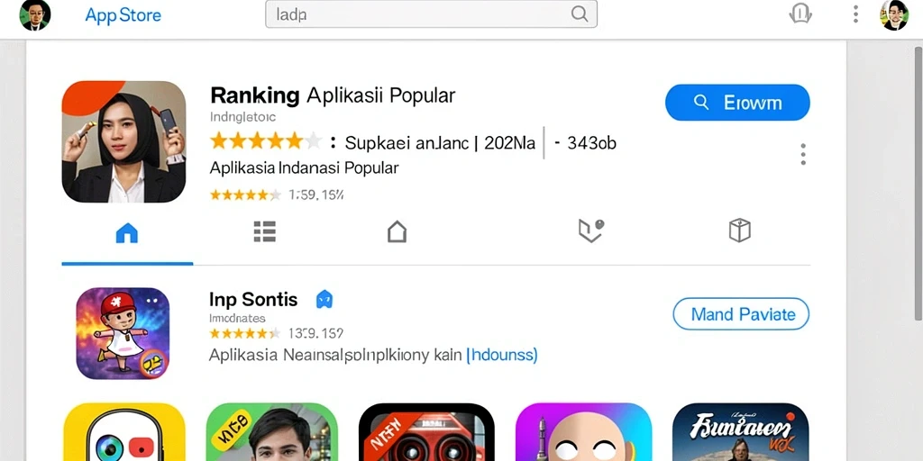 Tampilan awal game yang menarik dan user-friendly.