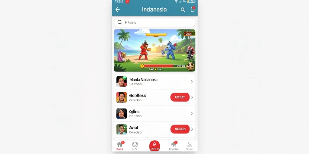 Tampilan antarmuka yang bersih dan intuitif.