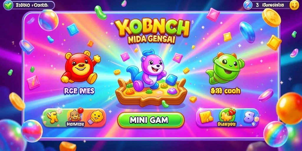 Tampilan utama aplikasi BULANTOGEL yang user-friendly.