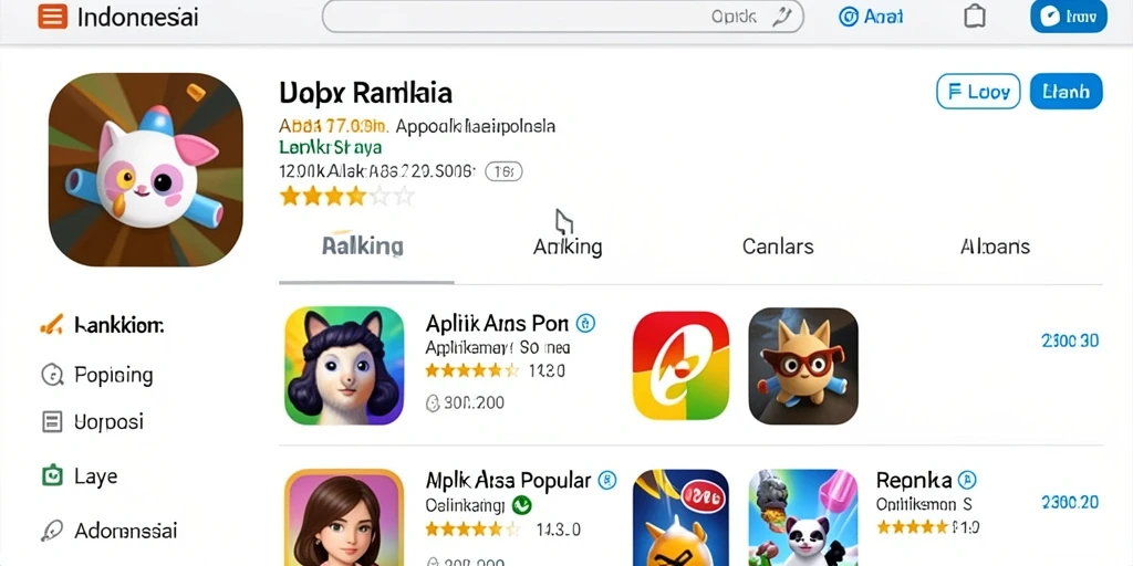 Tampilan utama aplikasi DAM88 yang memukau.