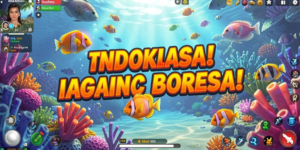 Screenshot menampilkan level pertama dengan grafis yang memukau.