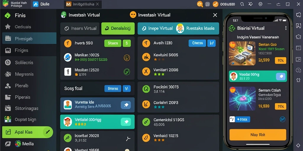Tampilan antarmuka yang user-friendly dan mudah dimengerti.
