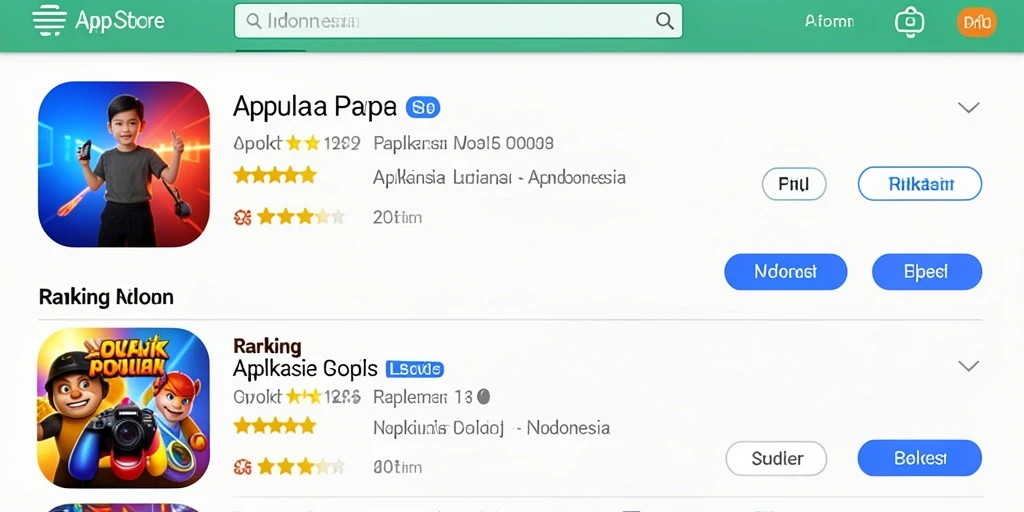 Menampilkan karakter utama dalam aksi di tengah petualangan.
