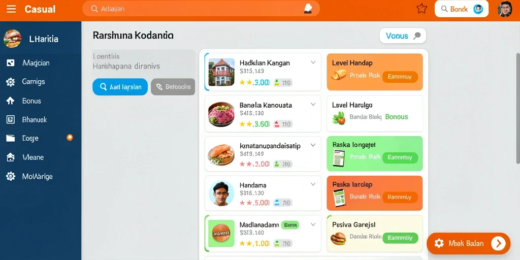 Tampilan antarmuka IDNSCORE yang modern dan user-friendly.