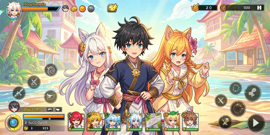 Tampilan gameplay yang menarik dan interaktif.