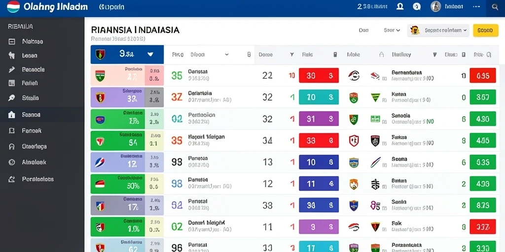 Tampilan home screen yang menarik dan mudah dinavigasi.