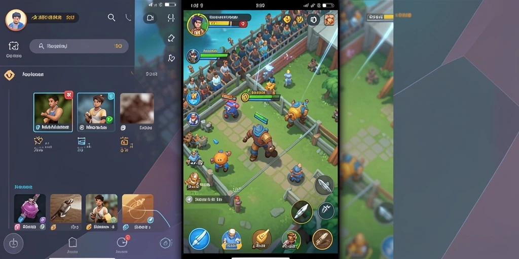 Tampilan awal NUSABET yang menarik dan modern.