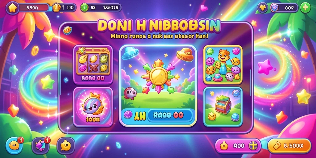 Screenshot menampilkan karakter utama dalam arena pertarungan.