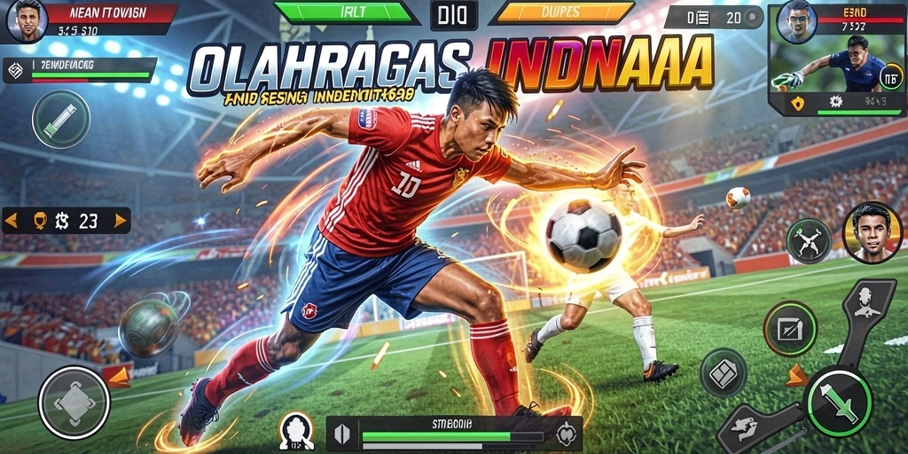 Tampilan menu utama game RK55 yang menarik.