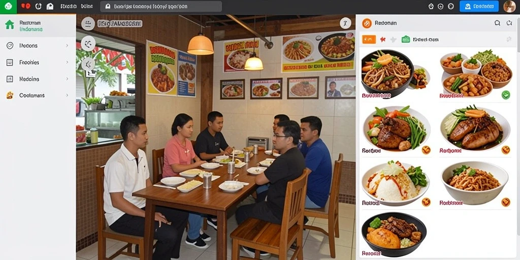 Tampilan antarmuka yang ramah pengguna